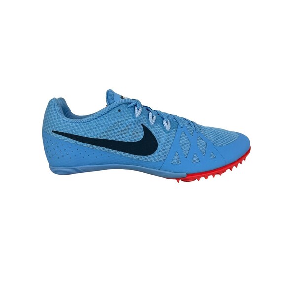 NIKE Zoom Rival M8 Track Spikes  Women's Size 12  NWOB  Blue 806559 Multi-Use - Picture 2 of 9